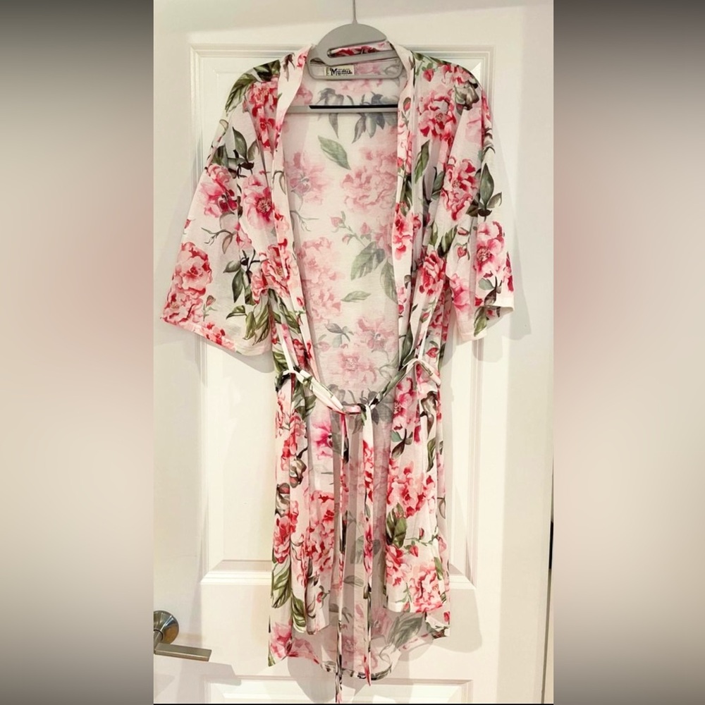 SMYMM Floral Robe - Picture 3 of 3